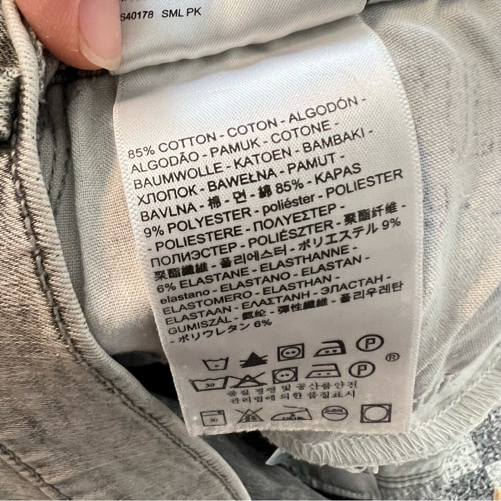 ❤️3/$15 Levi Strauss & Co Women's Gray Skinny Jeans- Waist 30 - Picture 13 of 14